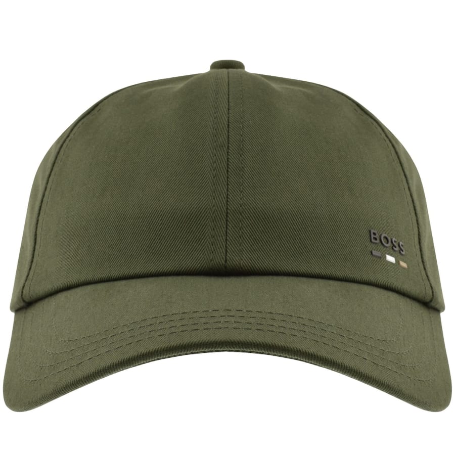 Image number 1 for BOSS Zed Icon Baseball Cap Green