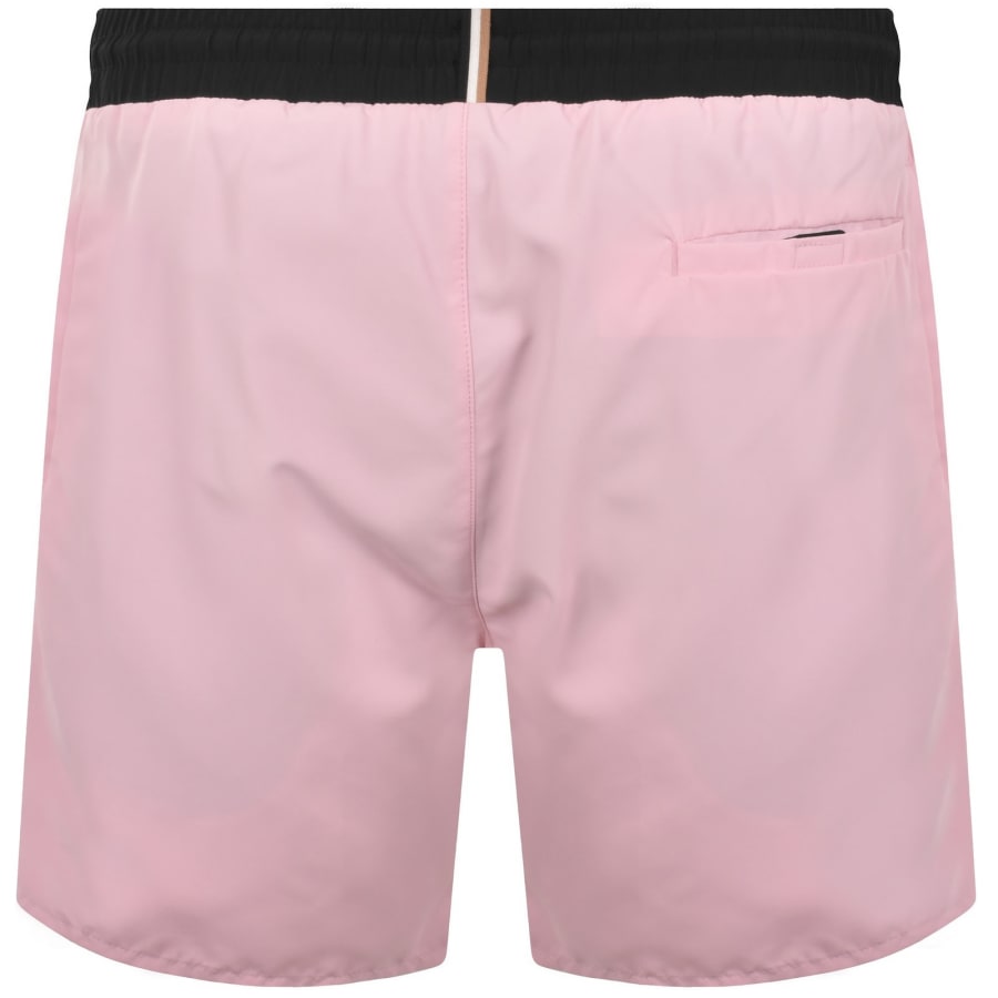 Image number 3 for BOSS Starfish Swim Shorts Pale Pink