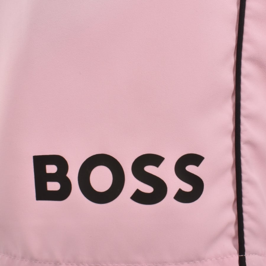 Image number 5 for BOSS Starfish Swim Shorts Pale Pink
