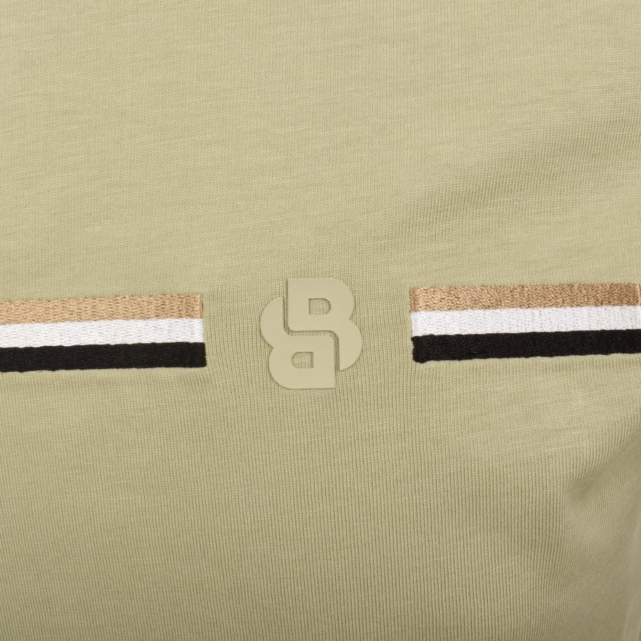 Image number 3 for BOSS C Taut 41 T Shirt Green