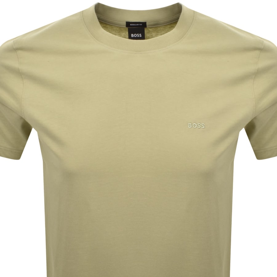 Image number 2 for BOSS Thompson 01 T Shirt Green