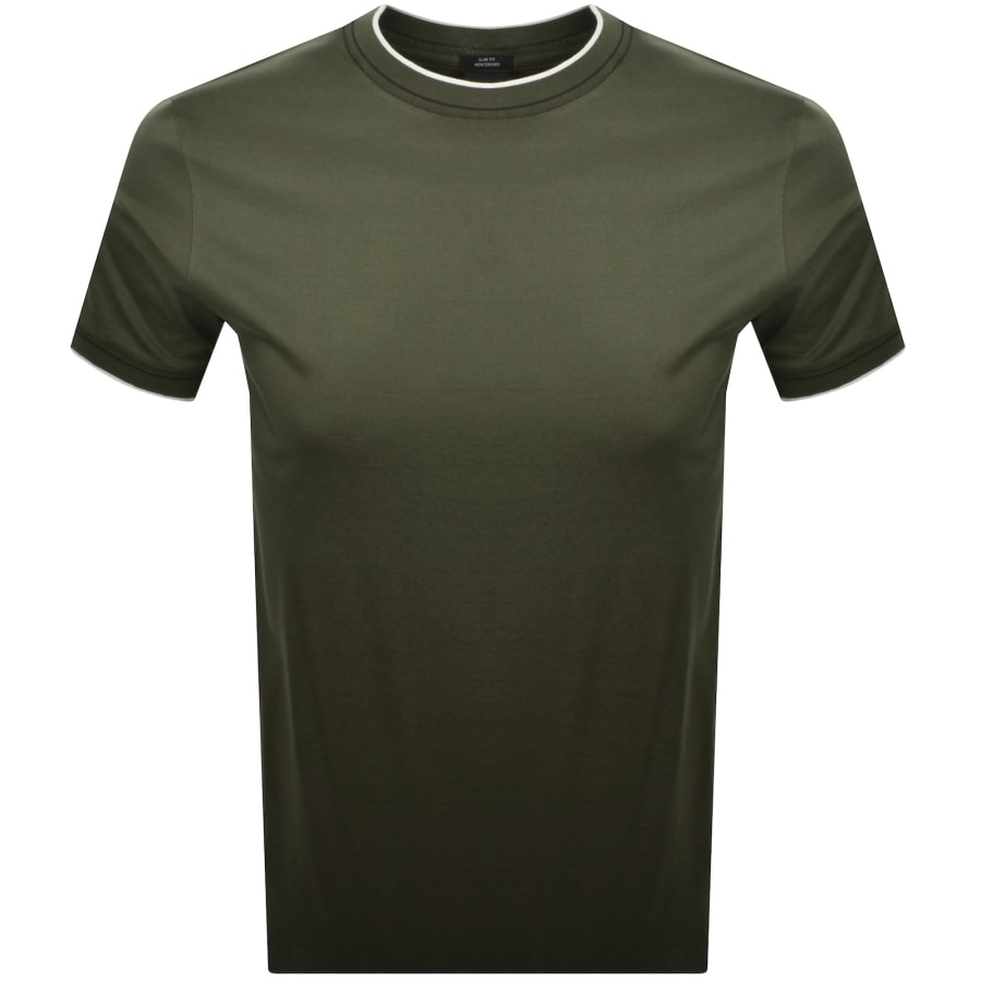 Image number 1 for BOSS H Tessler 195 T Shirt Green