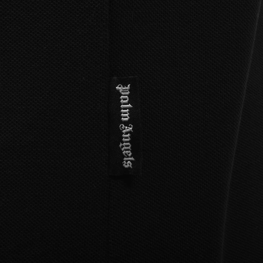 Image number 4 for Palm Angels Curved Logo Polo Black