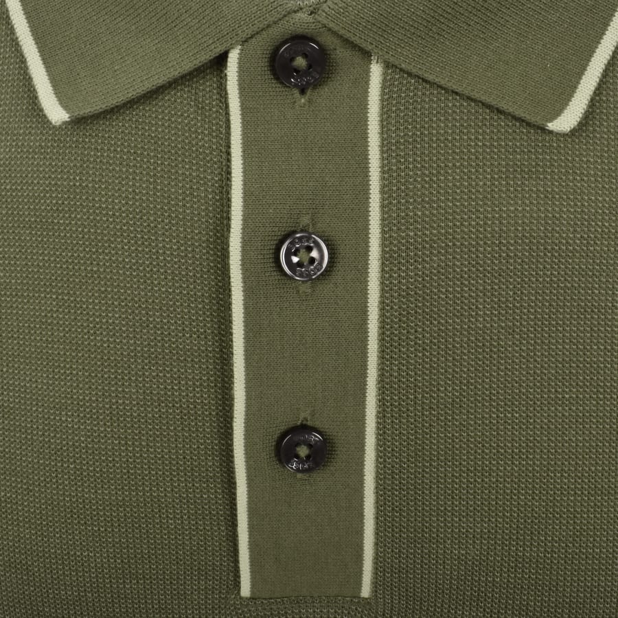 Image number 3 for BOSS H Parlay 81 Polo Green