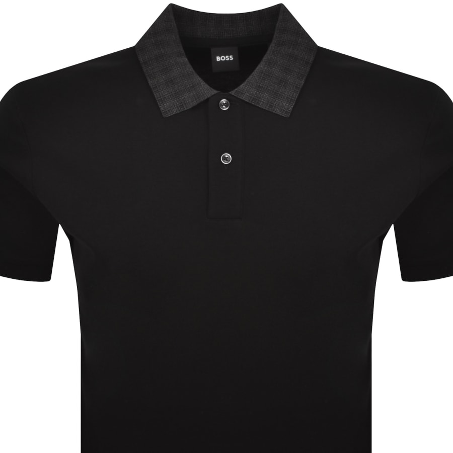 Image number 2 for BOSS H Parlay 49 Polo Black