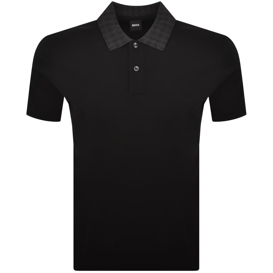 Image number 1 for BOSS H Parlay 49 Polo Black