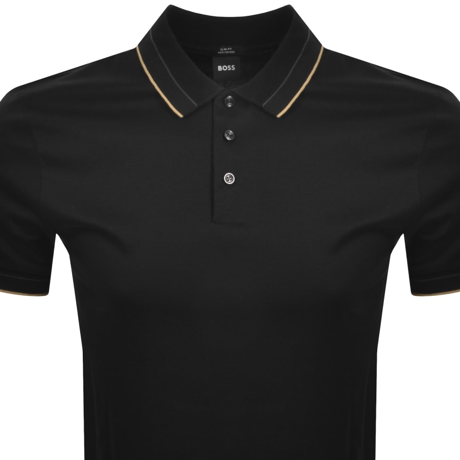 Image number 2 for BOSS H Phillipson 195 Polo T Shirt Black