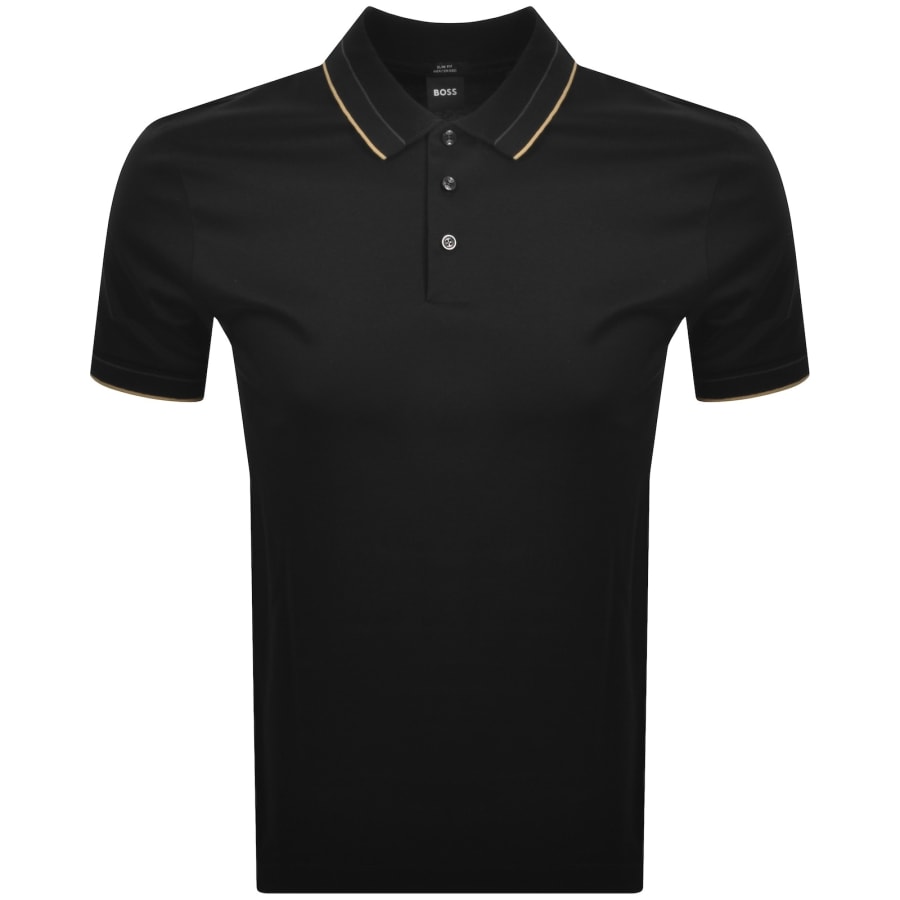 Image number 1 for BOSS H Phillipson 195 Polo T Shirt Black