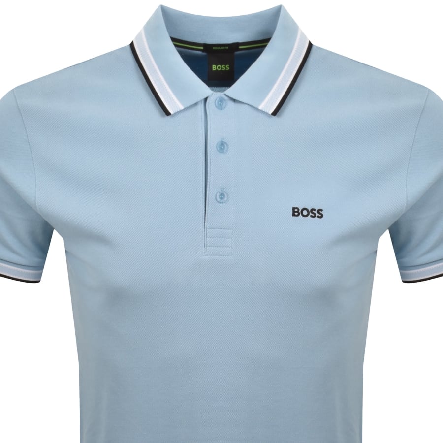Image number 2 for BOSS Paddy Polo T Shirt Blue