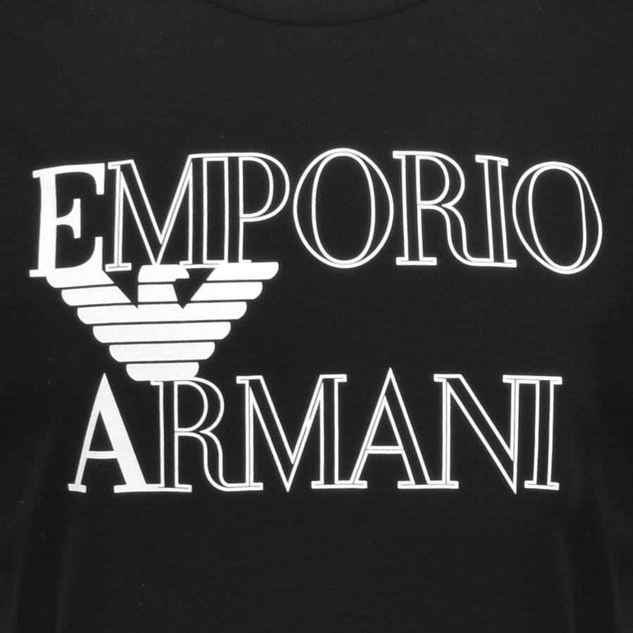 Image number 3 for Emporio Armani Logo Vest Black