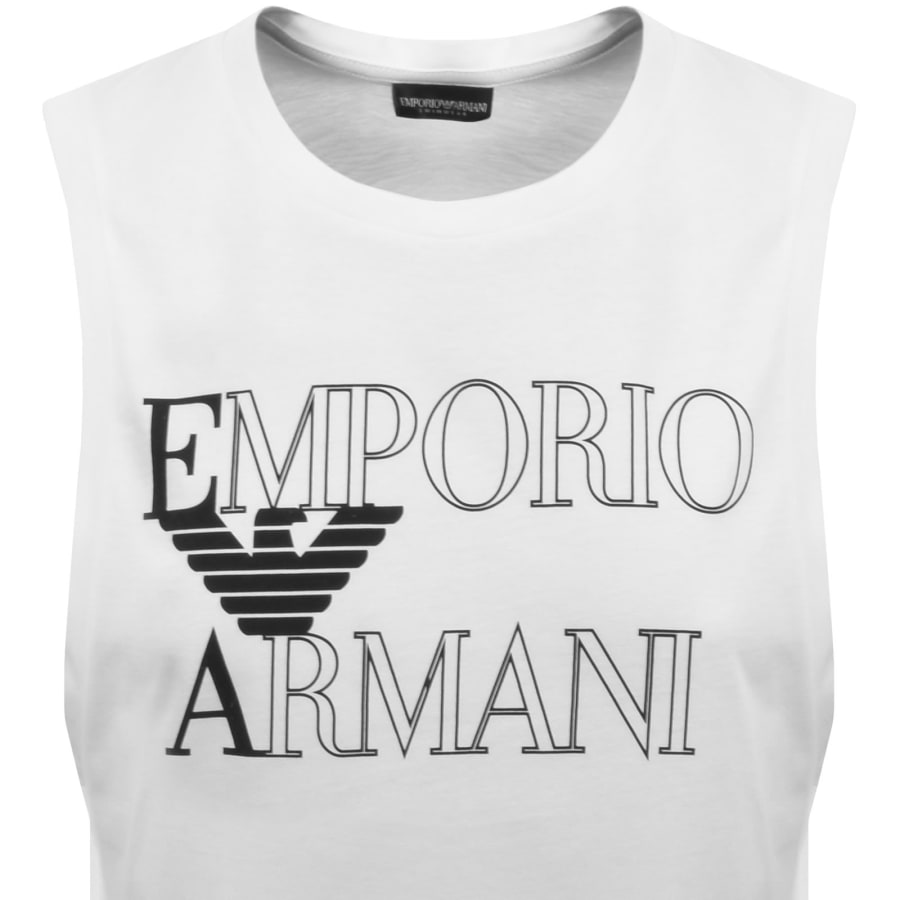 Image number 2 for Emporio Armani Logo Vest White