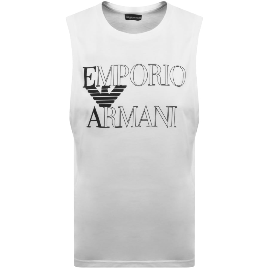 Image number 1 for Emporio Armani Logo Vest White