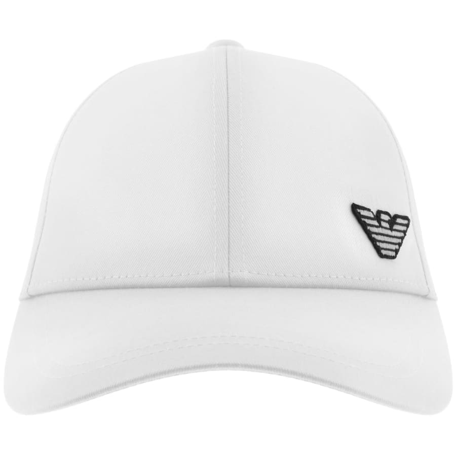 Image number 1 for Emporio Armani Baseball Logo Cap White