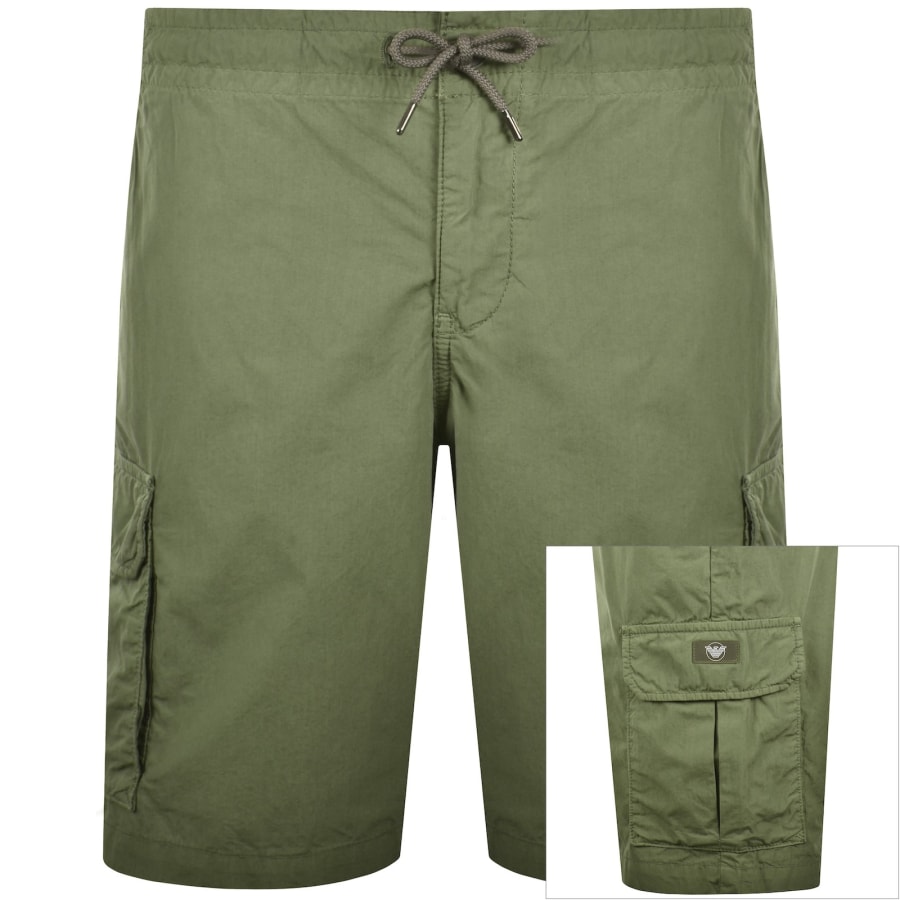 Image number 1 for Emporio Armani Cargo Shorts Green