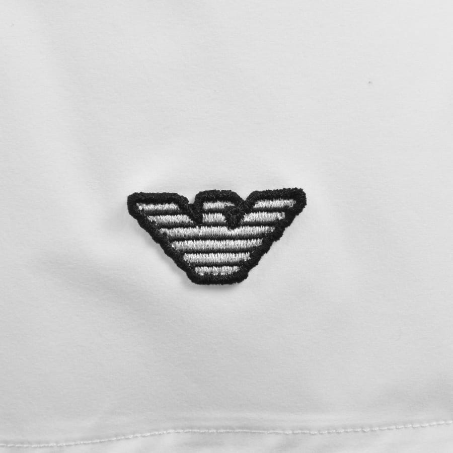 Image number 3 for Emporio Armani Boxer Swim Shorts White