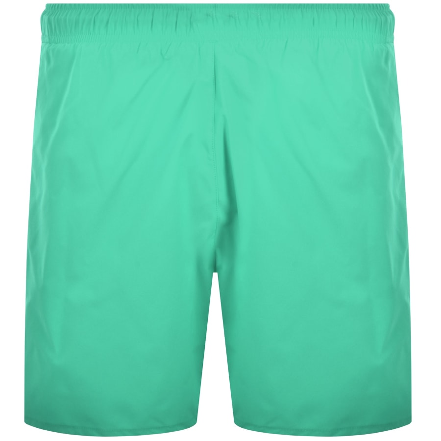 Image number 2 for Emporio Armani Boxer Swim Shorts Green
