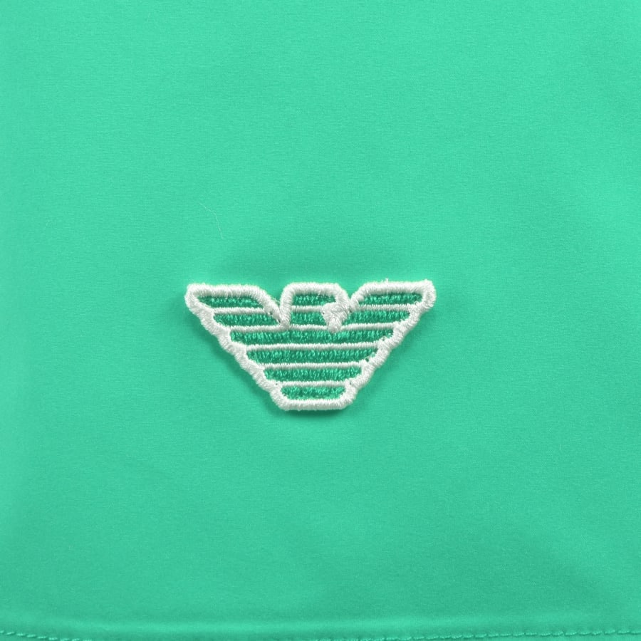 Image number 3 for Emporio Armani Boxer Swim Shorts Green