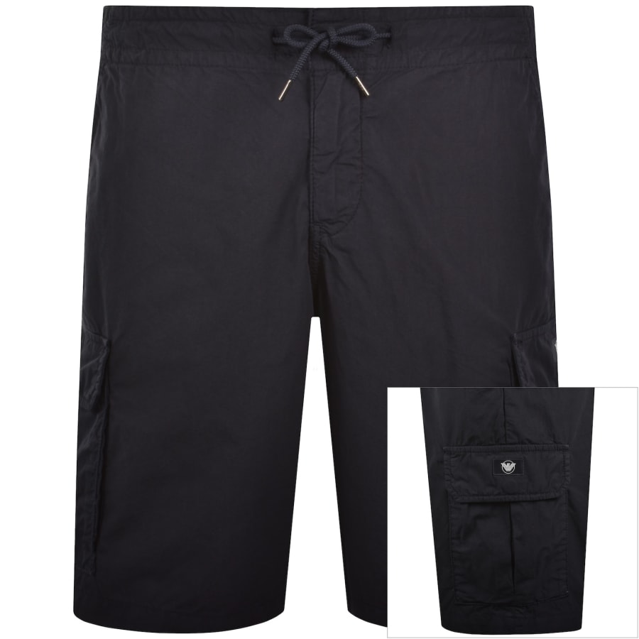 Image number 1 for Emporio Armani Cargo Shorts Navy