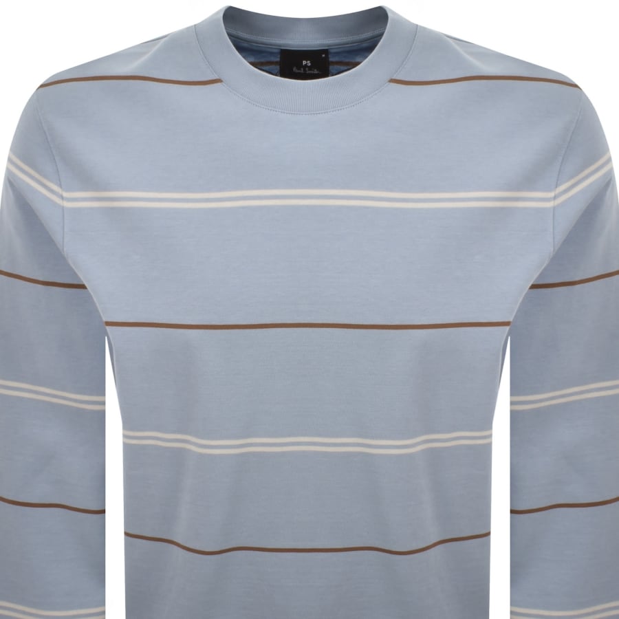 Image number 2 for Paul Smith Casual Fit Sweatshirt Blue