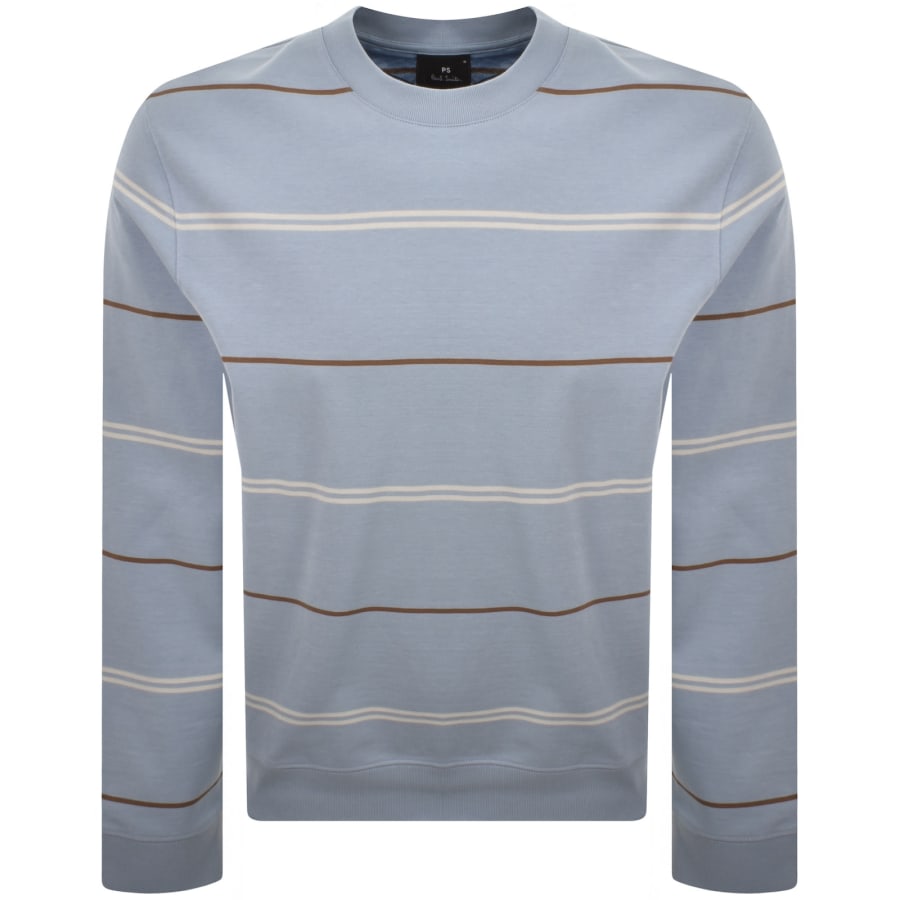 Image number 1 for Paul Smith Casual Fit Sweatshirt Blue