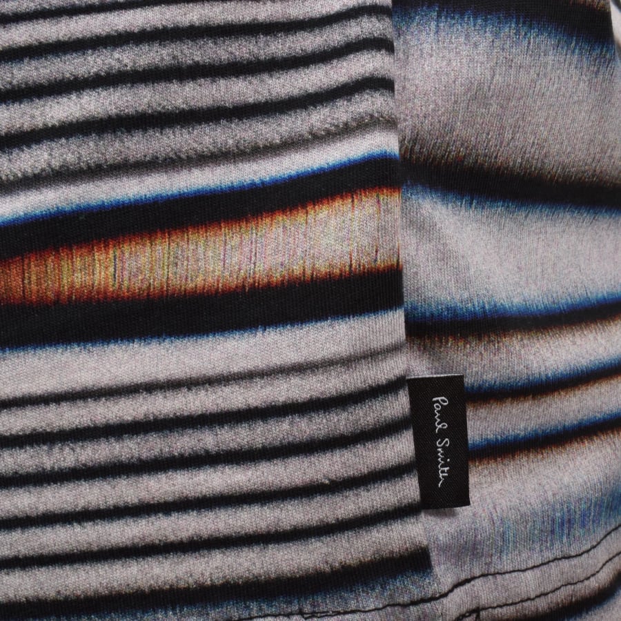 Image number 3 for Paul Smith Striped Regular Fit T Shirt White