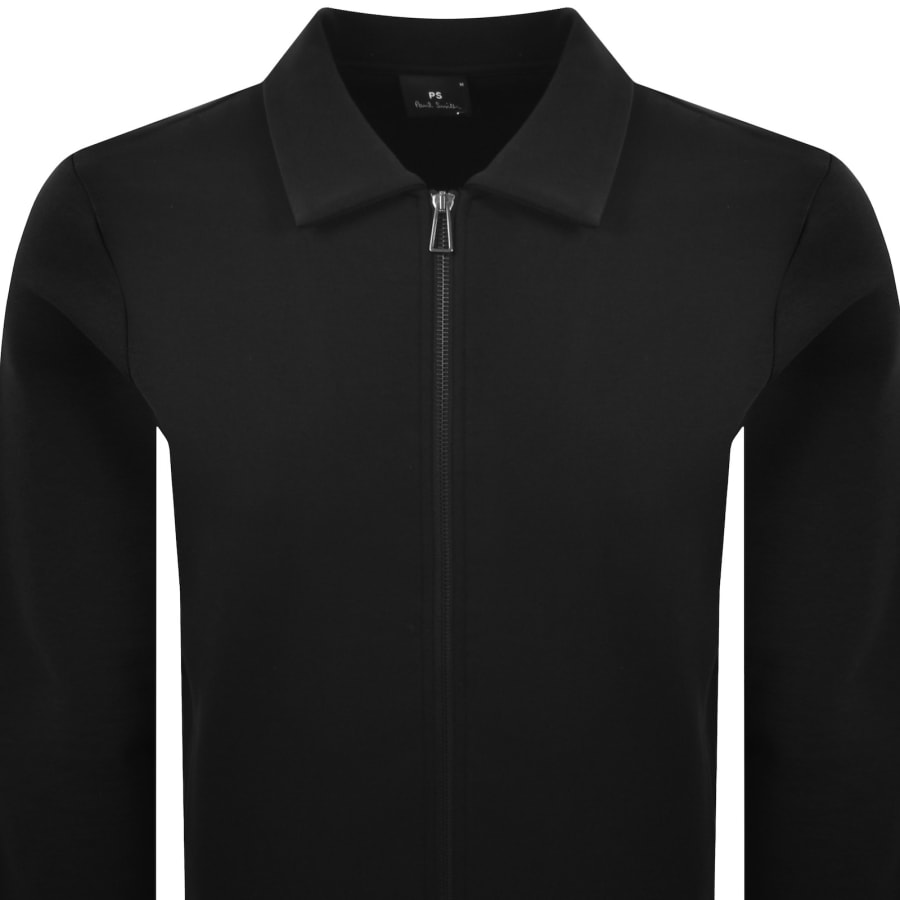 Image number 2 for Paul Smith Zip Sweatshirt Black