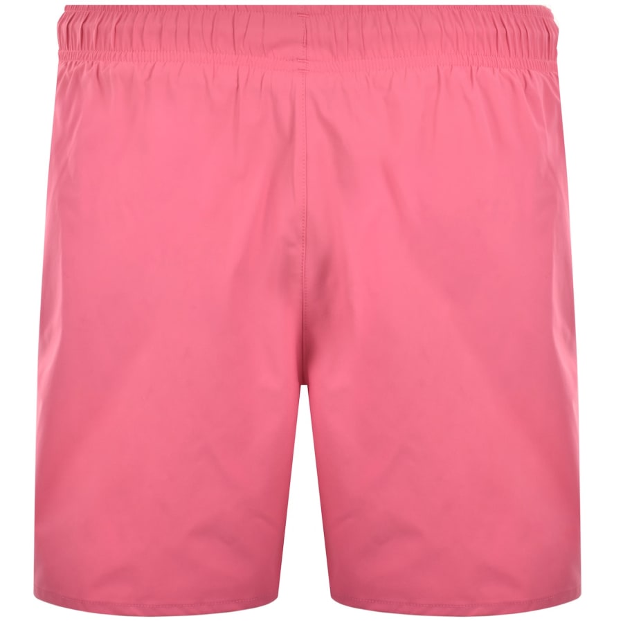 Image number 2 for Emporio Armani Boxer Swim Shorts Pink