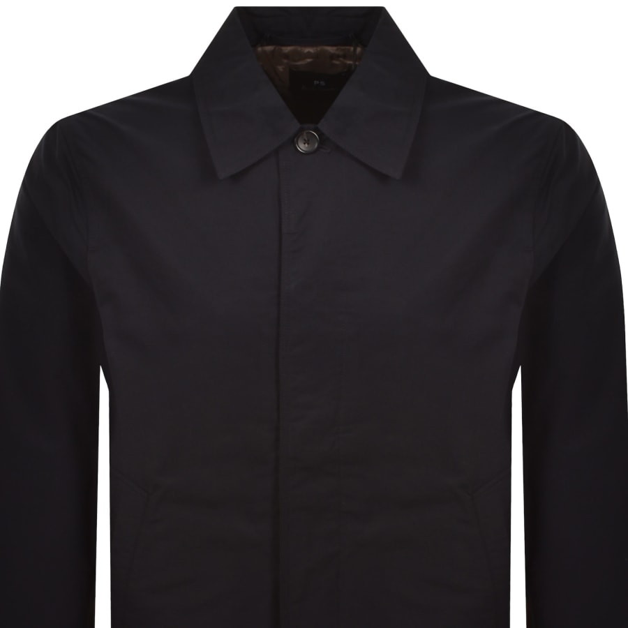 Image number 2 for Paul Smith Showerproof Coat Navy