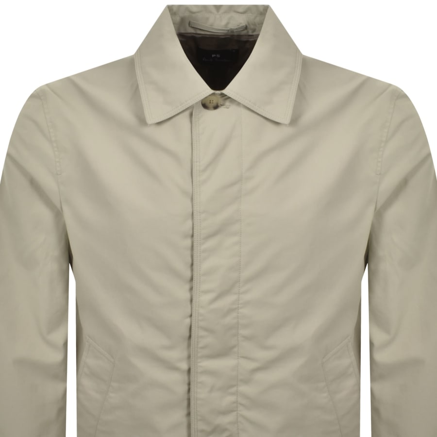 Image number 2 for Paul Smith Showerproof Coat Beige