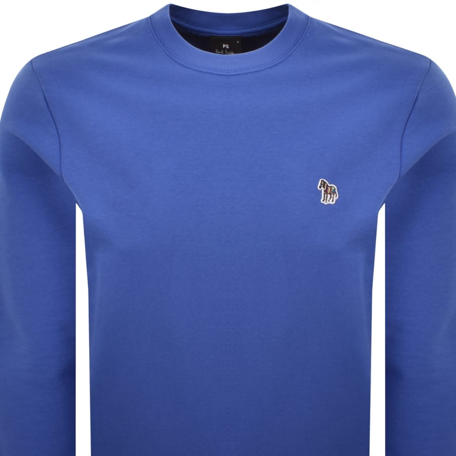 Image number 2 for Paul Smith Zebra Sweatshirt Blue