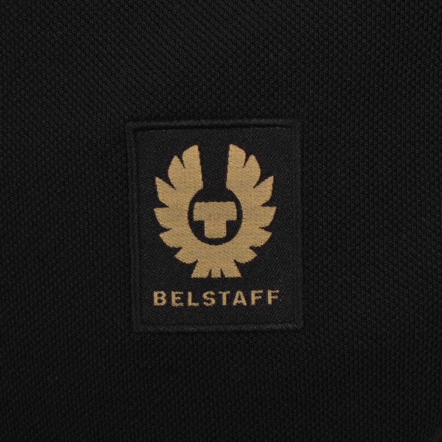 Image number 3 for Belstaff Logo Polo T Shirt Black