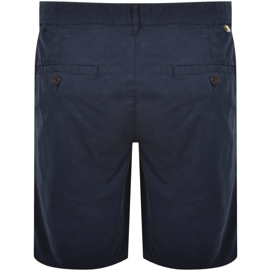 Image number 2 for Farah Hawk Twill Shorts Navy