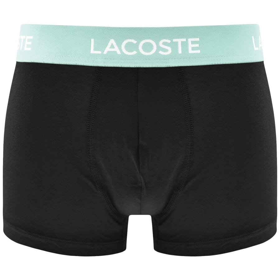 Image number 3 for Lacoste Underwear 5 Pack Trunks Black