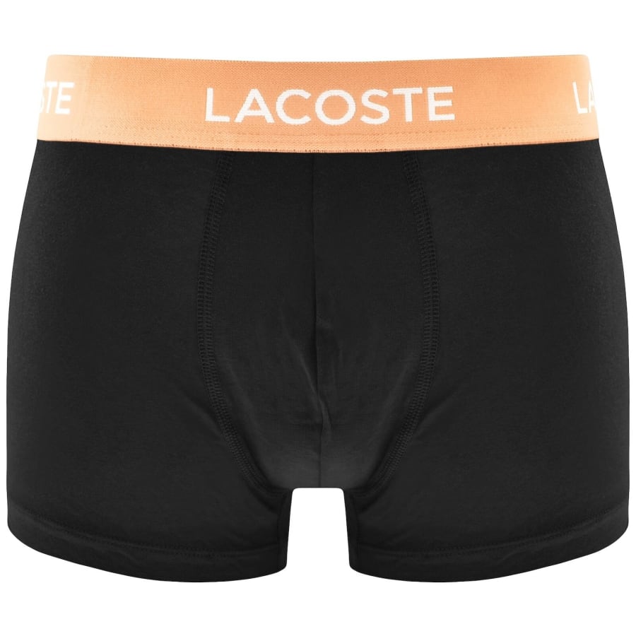 Image number 4 for Lacoste Underwear 5 Pack Trunks Black