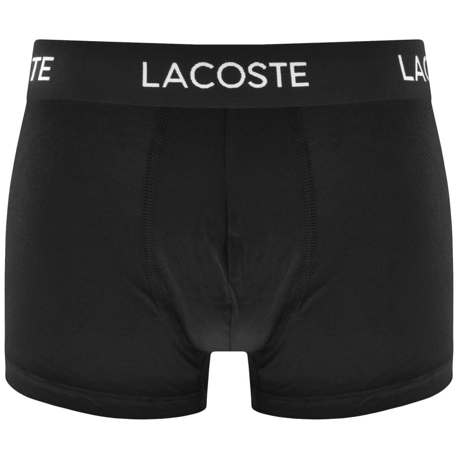 Image number 5 for Lacoste Underwear 5 Pack Trunks Black