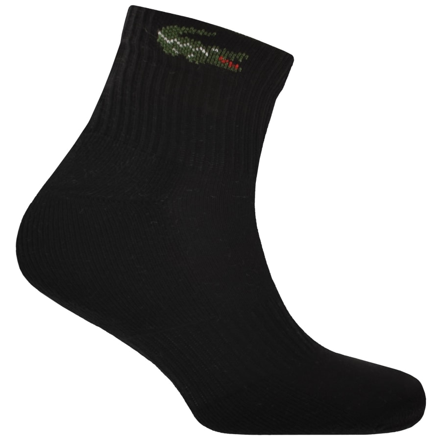 Image number 4 for Lacoste 3 Pack Ankle Socks