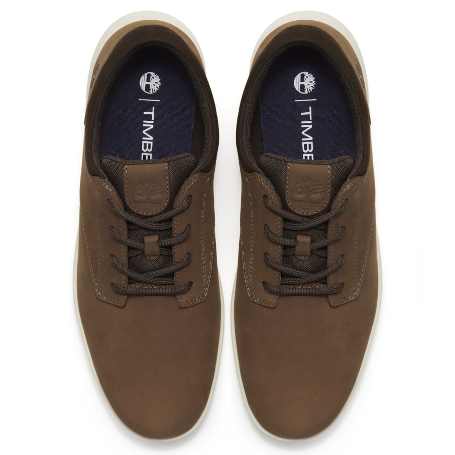 Image number 3 for Timberland Parker Street Low Lace Trainers Brown