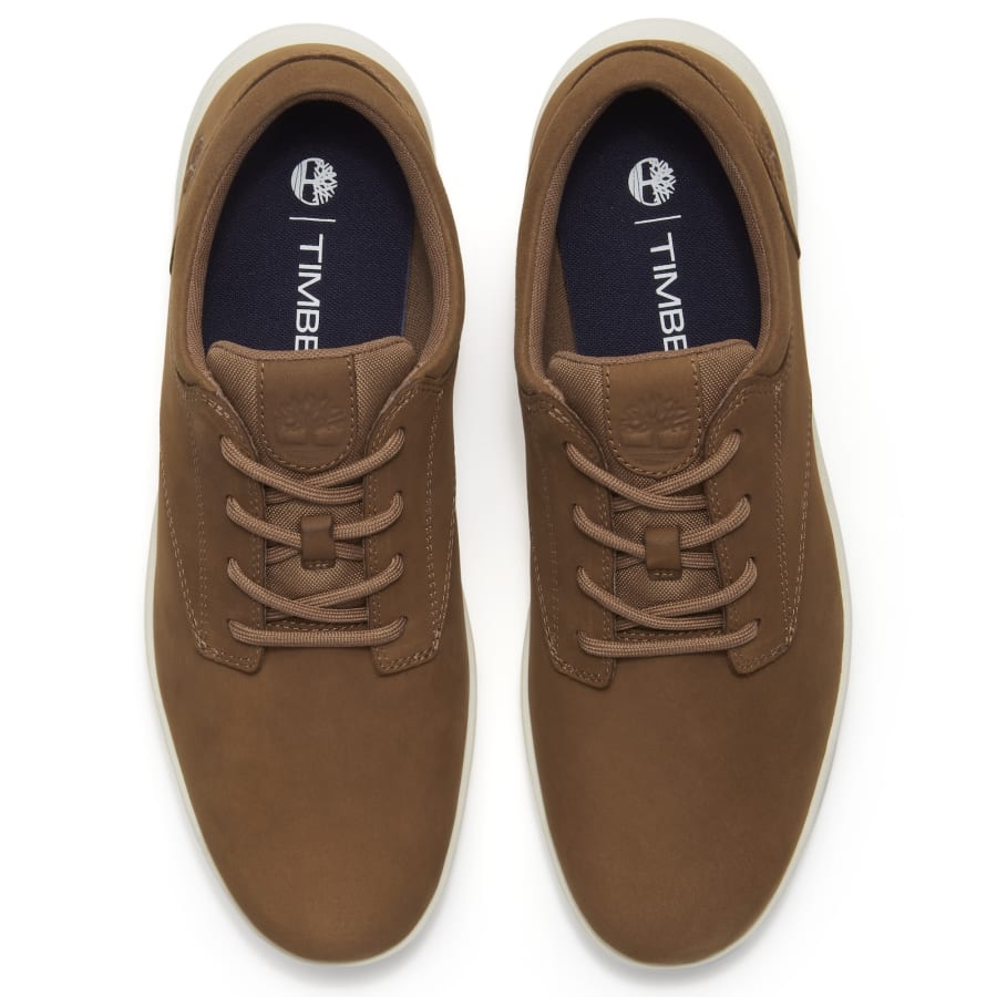 Image number 3 for Timberland Parker Street Low Lace Trainers Brown