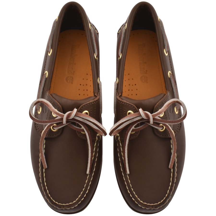 Image number 3 for Timberland Classic Boat Shoes Brown