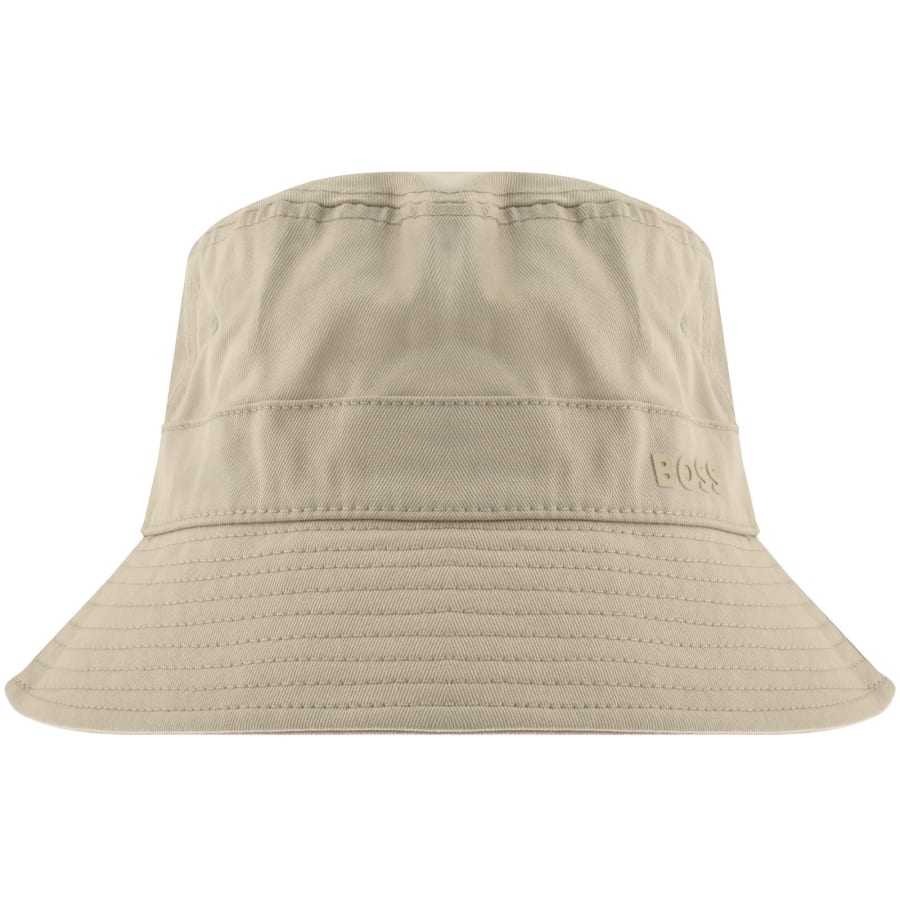Image number 1 for BOSS Finnian Bucket Hat Beige