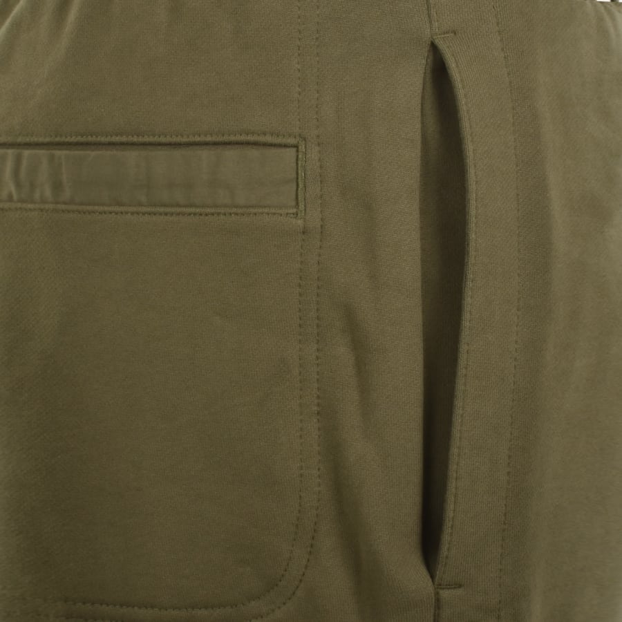 Image number 6 for Calvin Klein Jeans Terry Badge Joggers Green