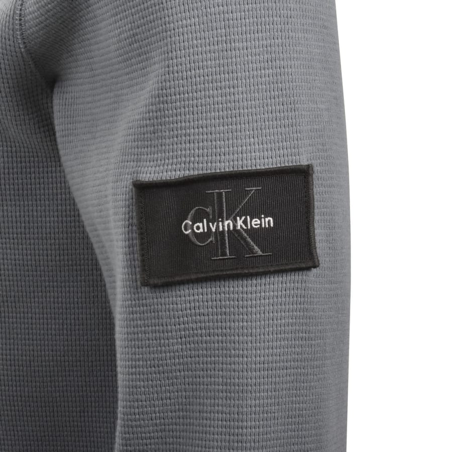 Image number 4 for Calvin Klein Jeans Long Sleeve T Shirt Blue