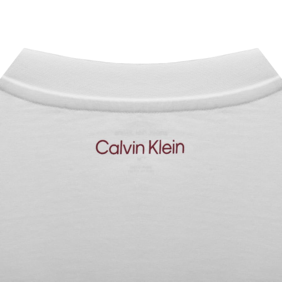 Image number 4 for Calvin Klein Jeans Script T Shirt White