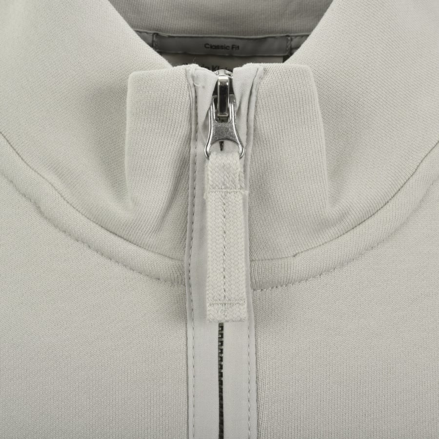 Image number 4 for Calvin Klein Jeans Badge Sweatshirt Grey