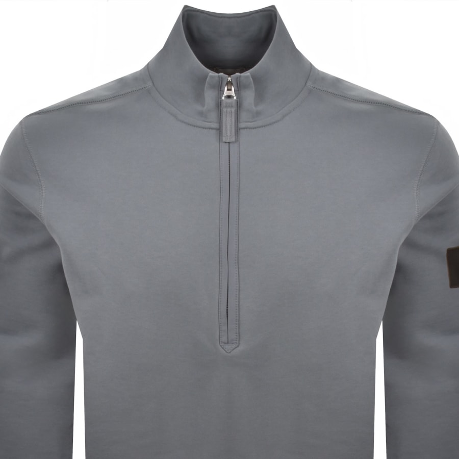Image number 3 for Calvin Klein Jeans Badge Sweatshirt Blue