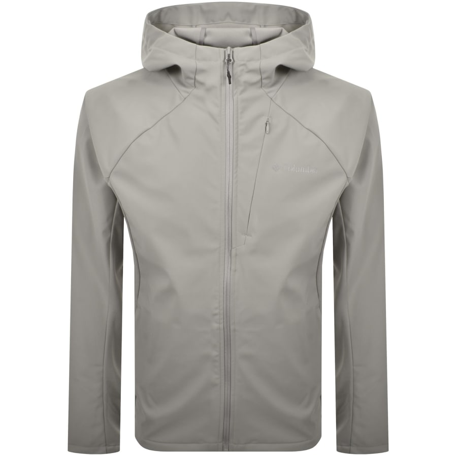 Image number 1 for Columbia Trial Borne Jacket Grey