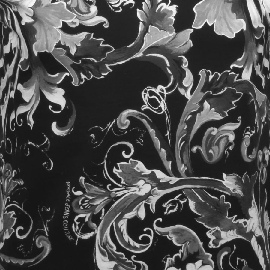 Image number 3 for Versace Jeans Couture All Over Print T Shirt Black