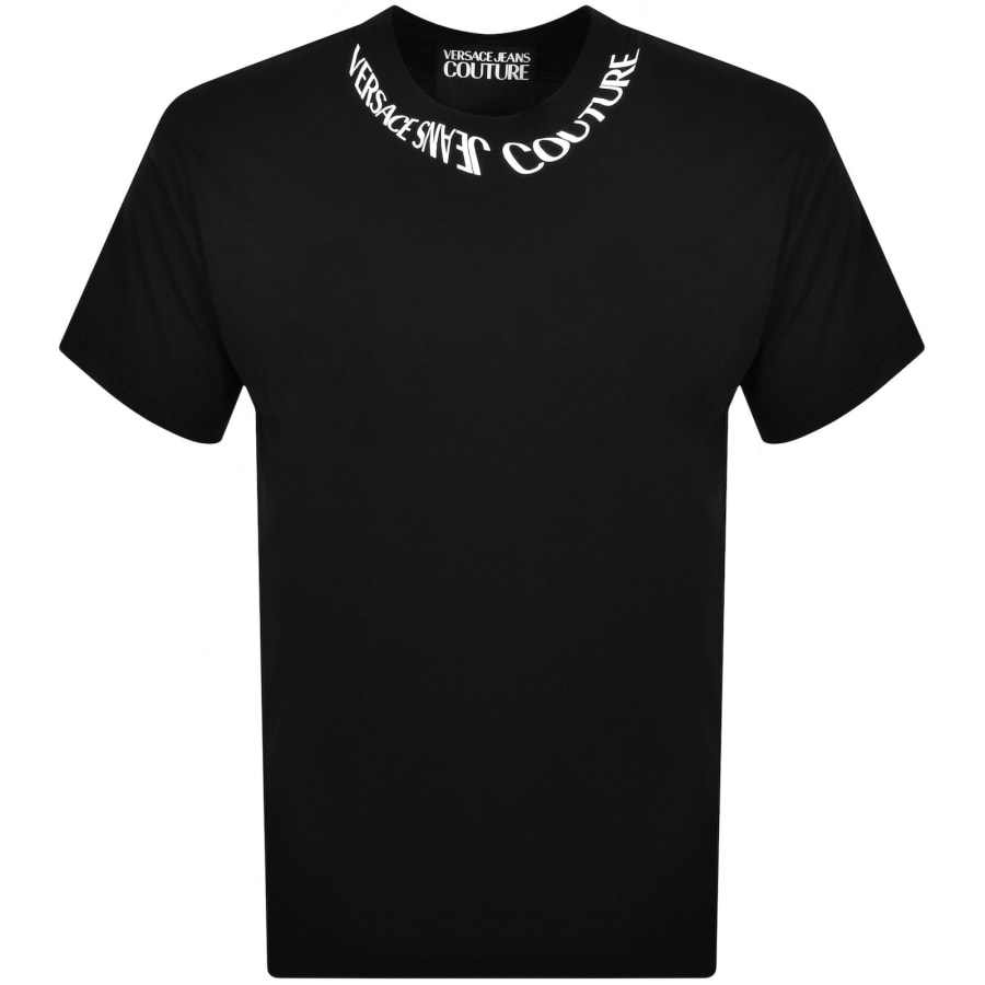 Image number 1 for Versace Jeans Couture Logo T Shirt Black