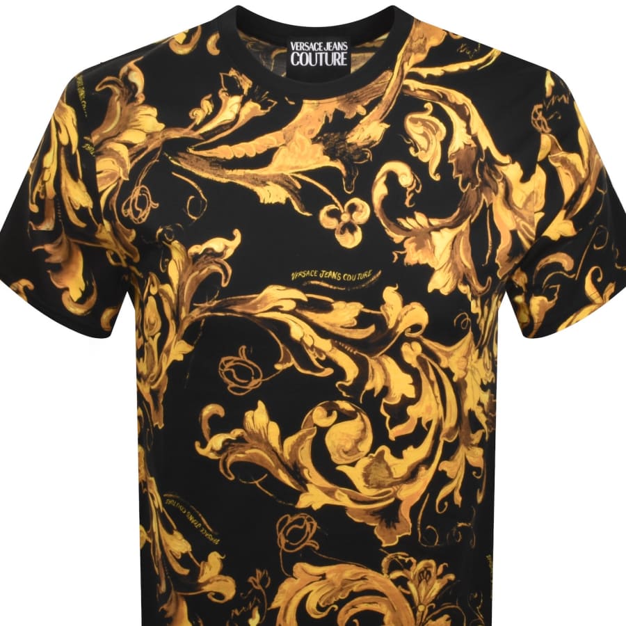 Image number 2 for Versace Jeans Couture Slim Fit T Shirt Black