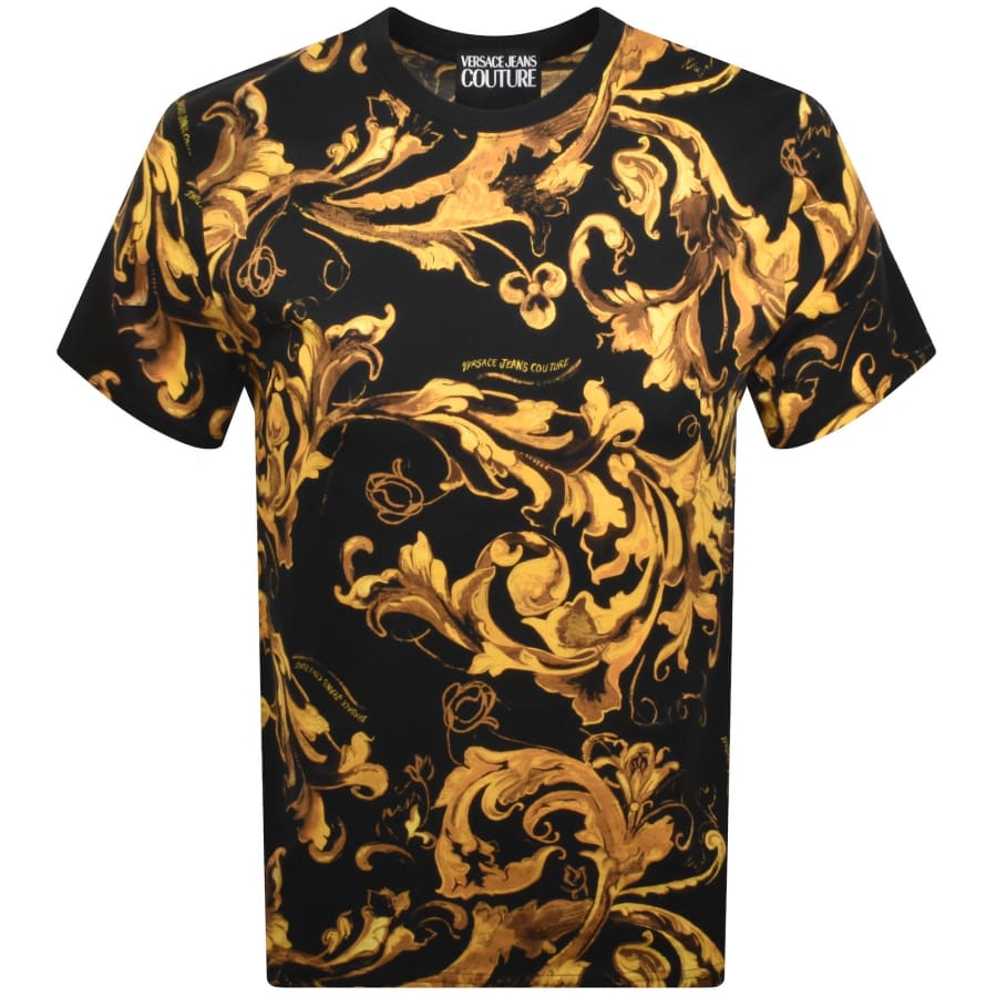 Image number 1 for Versace Jeans Couture Slim Fit T Shirt Black